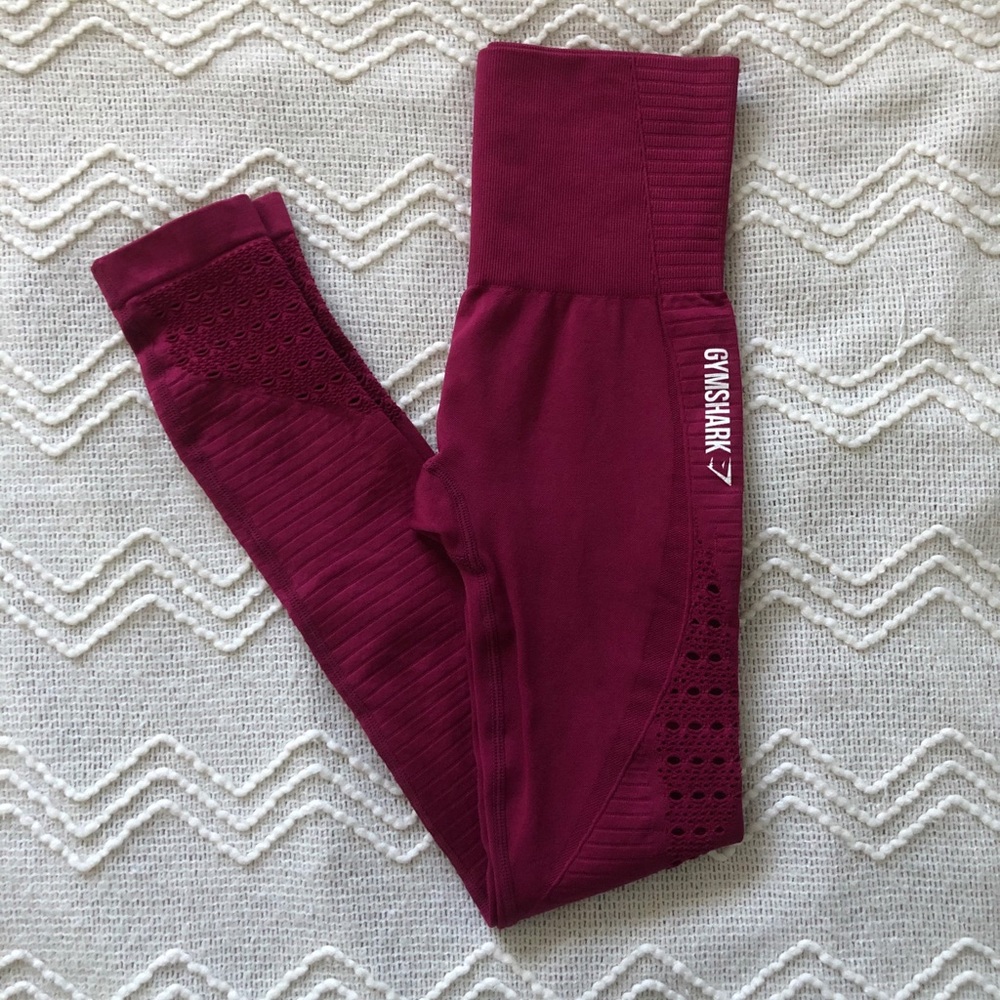 Gymshark Energy+Seamless Leggings - Beet